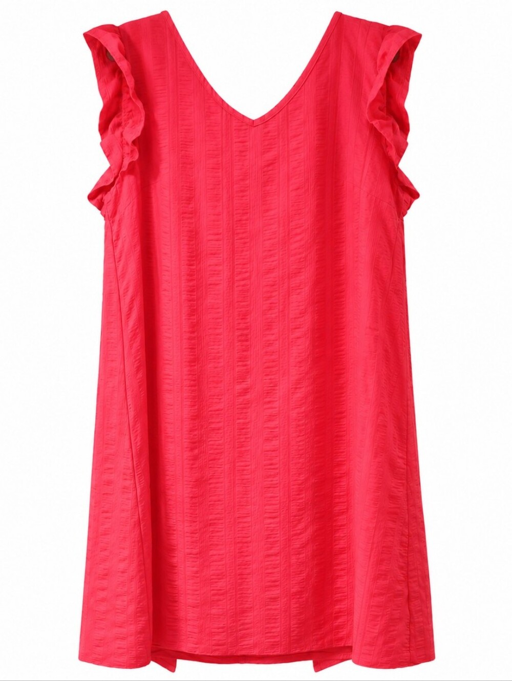 Women's Pink Sleeveless Dress 1x Vacy Summer